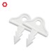 100 Pack - Pick-N-Hook Coroplast Hanger