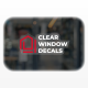 Clear Window Decals