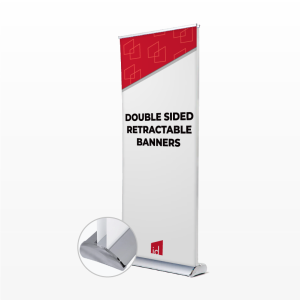 Double Sided Retractable Banner