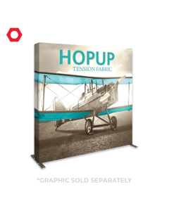 Hopup 7.5ft Straight Full Heigh Tension Display