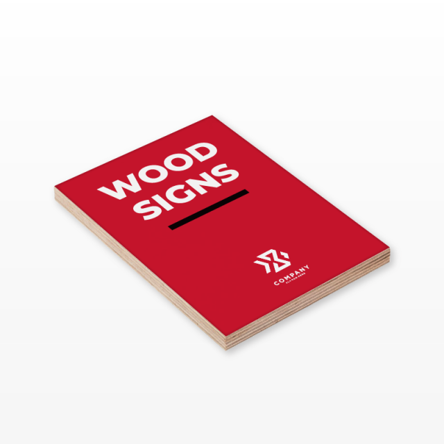 Custom Wooden Signage